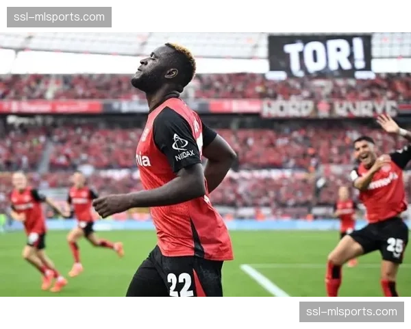 勒沃库森6-3沃尔夫斯堡，控球率58%下上演进球大战